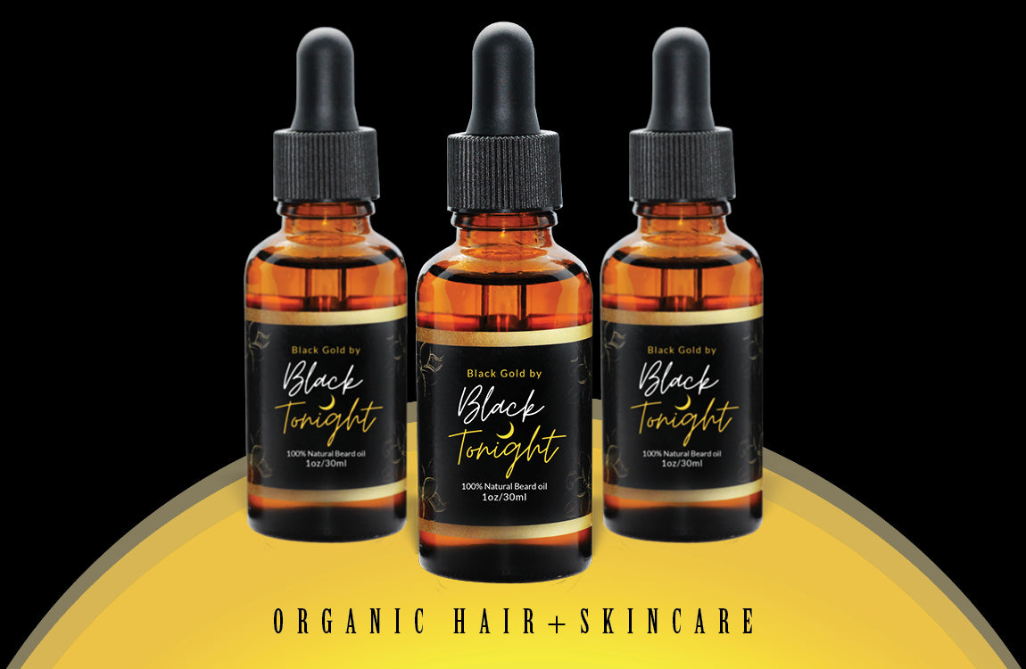 Black Gold Beard Oil Organic Hair and Skincare Oil